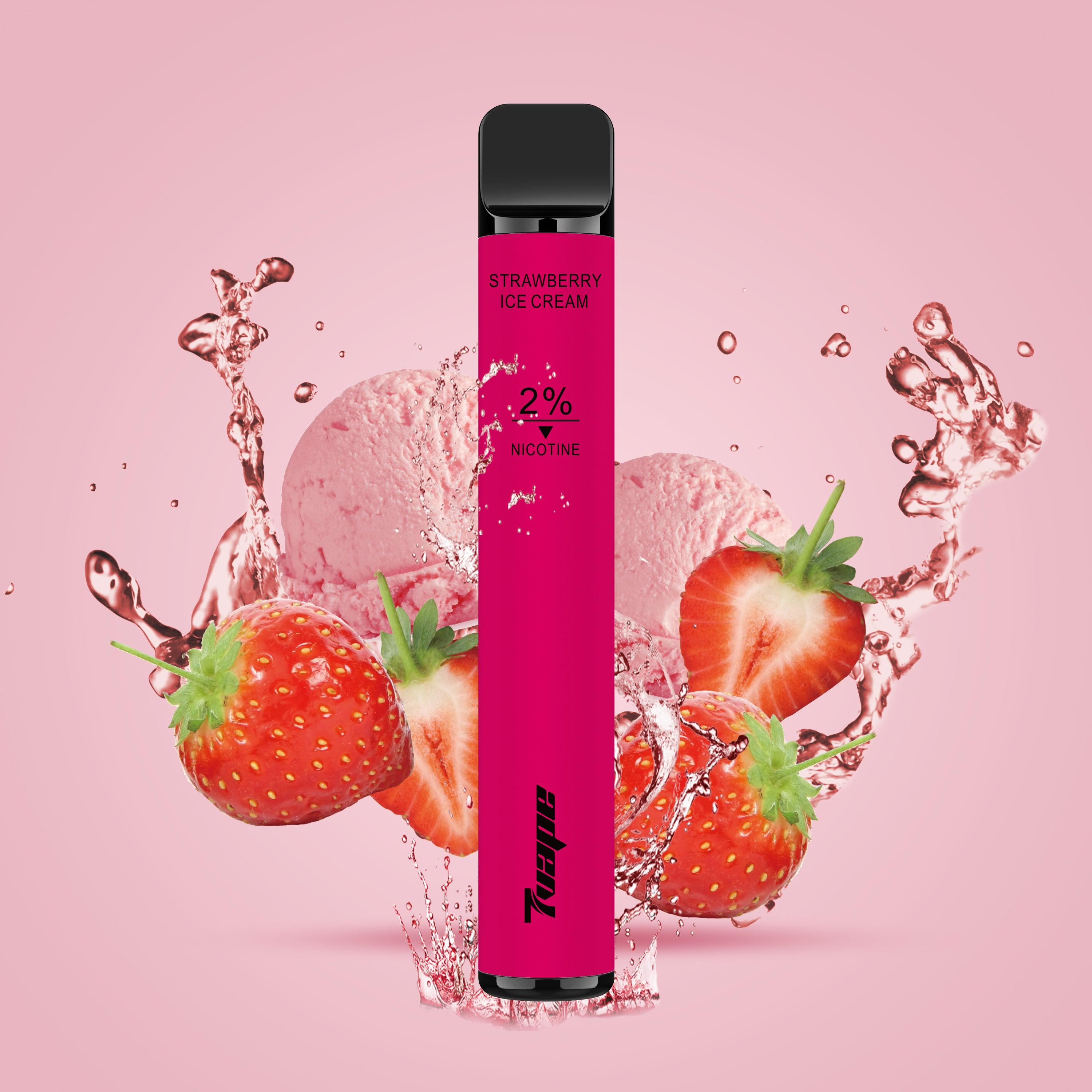 Strawberry Ice Cream Disposable Vape | 7-VAPE BAR – 7Monppo